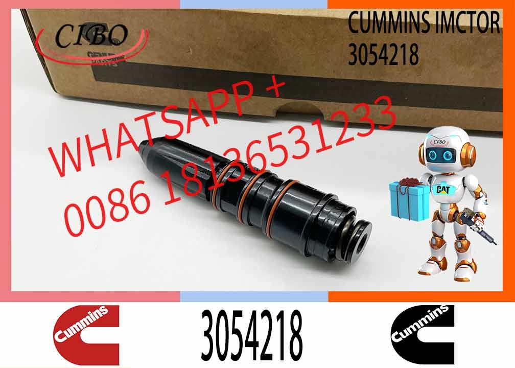 Cum mins NTA855 Engine Parts Diesel Fuel Injector 3054218/3054253/3032392/4914308/4914325 Genuine Fuel Injector 3054218