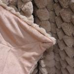 Coral Fleece Luxury Faux Fur Throws Large Faux Fur Blanket Double Sided For