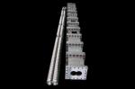 APET PETG CPET PLA Plastic Sheet Extrusion Line Twin Screw With SIEMENS Control