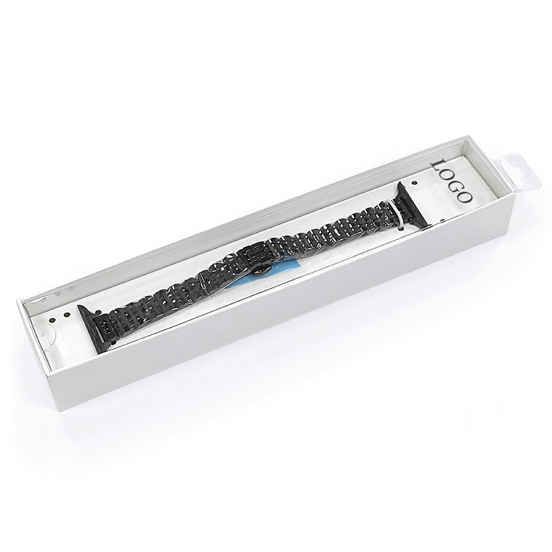 Customized Logo Luxury Watch Strap Cardboard Packaging Box Long Watch Box Necklace Bracelet Watch Strap Gift Box