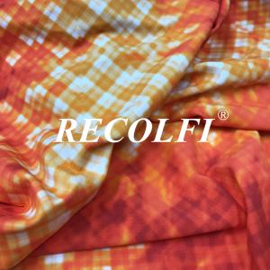 China Active Stretch Repreve Swimwear Fabric Heavier Weight Materials factory