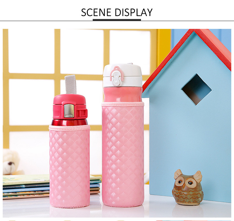 Factory Wholesale Custom Glass Hot Water Bottle Cover Outdoor