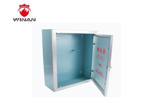 China Solid Door Red Fire Hydrant Hose Reel Cabinet Office Building Use factory