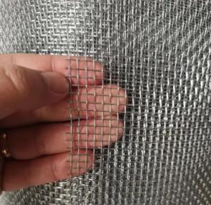 China Woven Fine Stainless Steel Wire Mesh For Filtration Sieving factory