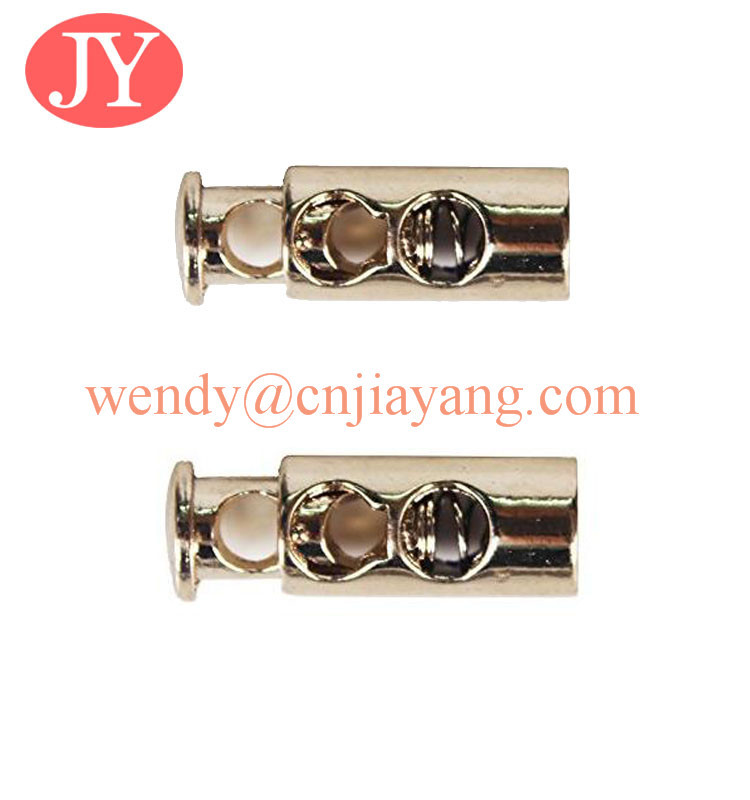 jiayang Supply all kinds of rubber and metal cord lock and end stopper