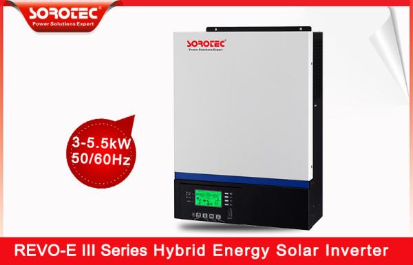 3-5.5kw MPPT Hybrid Solar Inverter Charge Controller REVO E PLUS 240VAC 90A With