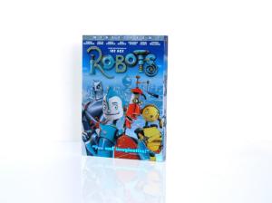 China 2016 Newest Robots disney dvd movie children carton dvd with slipcover case free shipping factory