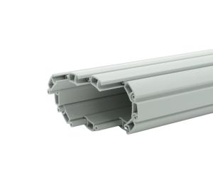 China PVC Shutter Slat Extrusion ABS Profile Extruded Strips factory