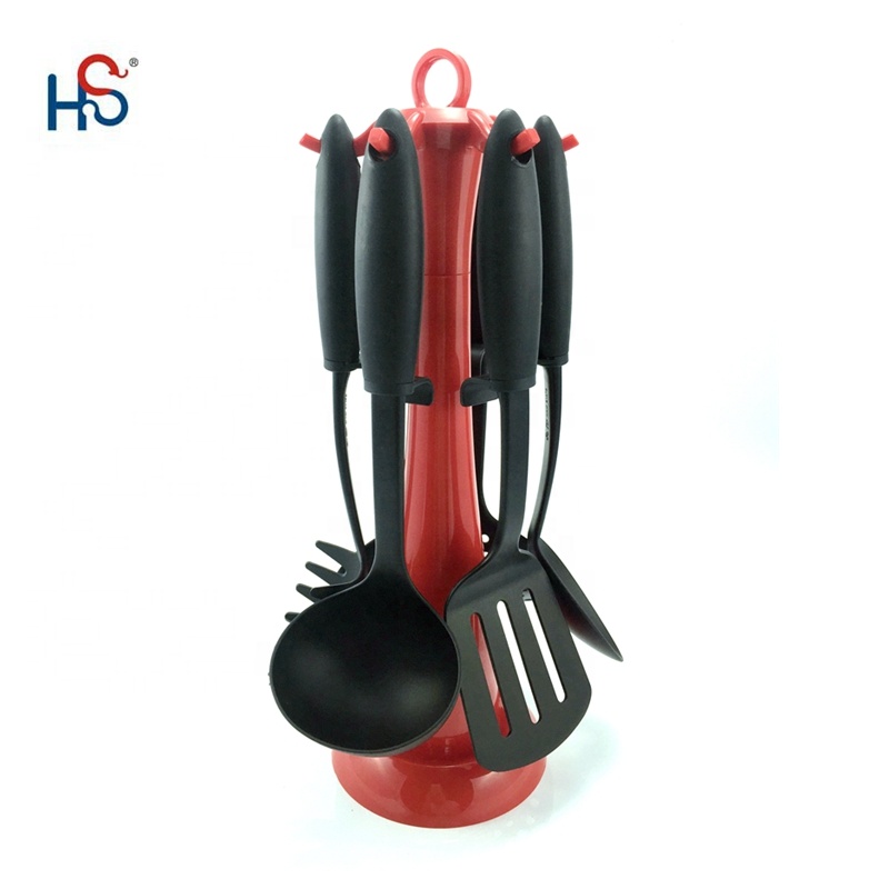 Kitchen Utensils Set Heat Resistant Nylon Cooking Spoons Turner Skimmer Pasta Server