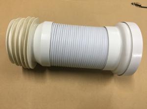 China Adjustable Length Toilet Drain Pipe / Organ Tube With Double Layer Structure Tube Wall factory