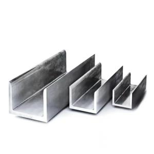 China 10mm Brushed Stainless Steel Channels Sections Low Carbon Galvanized Ss U Channel factory