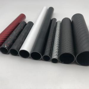 China High Strength High Modulus Roll Wrapping 100% 3K Carbon Fiber Pipe factory