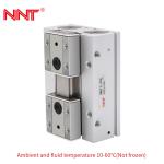 Double piston Small Pneumatic Gripper , CE Double Acting Pneumatic Cylinder
