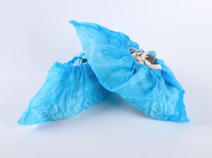 China Disposable Medical OEM Waterproof Antislip Plastic Shoe Covers factory