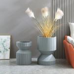 Customed Fiber Clay Planter