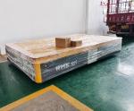 6 Ton Electric Car Carry Heavy Goods Large Rubber Tyre Transfer Trolley