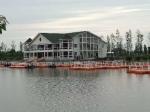 Quick Build Two Story Metal Building Homes , Furnished Steel Structure House