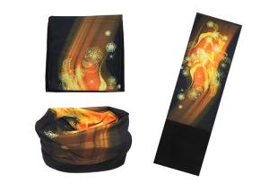 China Fleece Polar Headwear Custom Logo Printed Sublimation Printing Quick Dry factory