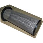 80um Round Woven Mesh Tube Fda Stainless Steel Strainer Filter 40 Mesh
