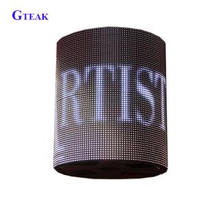 China shenzhen manufacture make your own led display customized flexible advertising screen on sale