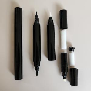 China empty 3D Eyebrow Pen Fork Tip Eyebrow Tattoo Pencil tube Professional Fine Sketch Liquid Eye Brow Pen Container factory