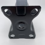 5 Inch Grey Rigid Fixed Soft Rubber Industrial Caster Wheels