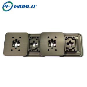 China Custom Machined Aluminum Parts Machining Small Metal Hard Anodizing Parts on sale