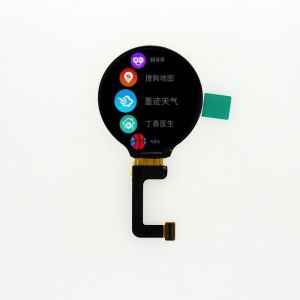 China 1.3 Inch Round TFT Display 240x240 Resolution 24 pins MCU Interface Driving IC GC9A01 300C/D brightness on sale China 1.3 Inch Round TFT Display 240x240 Resolution 24 pins MCU Interface Driving IC GC9A01 300C/D brightness on sale