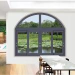 Soundproof Double Tempered Glass Window , Aluminium Laminated Glass Sliding