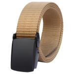 125cm Length Fabric Web Belt Zinc Alloy Buckle Army Belts With Buckle 3.8cm