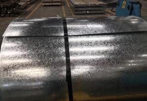 China Big Spangle Galvanised Steel Coil Roll 1200mm For C Beam Keel Frame factory