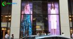 P16 P20 Outdoor Transparent LED Display Screen , Transparent Window Display