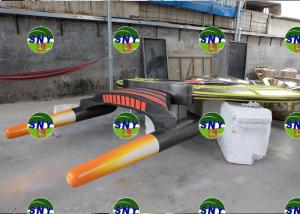 China Props and oddities spaceship model same in cartoon movie fiberglass as in garden/ plaza/ Celebrating party factory