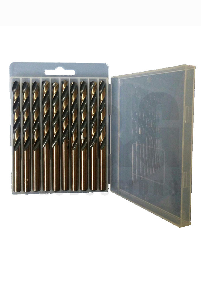 DIN 338 HSS Cobalt (M35) Jobber lenght Drill Bits with 135 deg split Point --long life