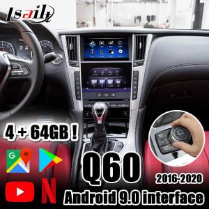 China Lsailt 4GB CarPlay/Android Auto Interface with Android auto, YouTube, Netflix, Yandex for Infiniti 2016-now Q50 Q60 factory