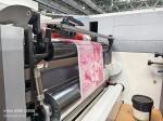 Food Paper Hamburger Box Flexo Graphic Printing Machine Hamburger Box Making
