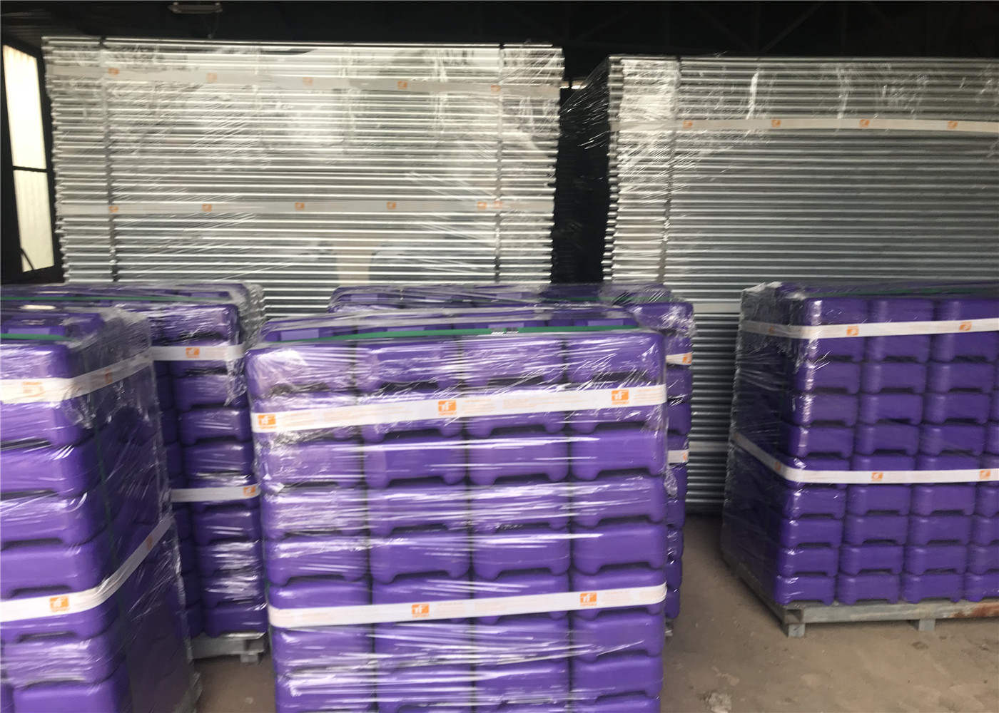 Adelaide Temporary Construction Fencing Panels OD 32mm x 1.4mm Smart 3.00mm Mesh 60mm*150mm 2.1MX2.4M Width