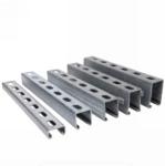 41X21mm Strut Channel Type C With Elongated Slotted Holes HDG/Pre-Galvanized