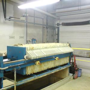China Waste Water Treatment High Efficient Press Machine Mild Steel Frame factory