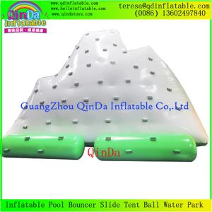 China New-Style PVC Inflatable Water Climbing Wall Inflatable Water Climbing Mountain,Icebergs factory