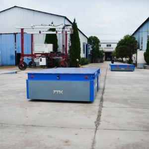 China Hydraulic lift 25 Tons Battery Powered Steel Plant Transfer Car factory