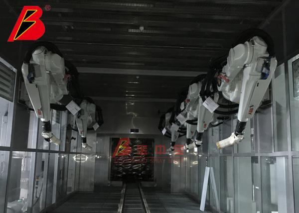 Two Side Robot Paint Line Car components Painting Production line Quality