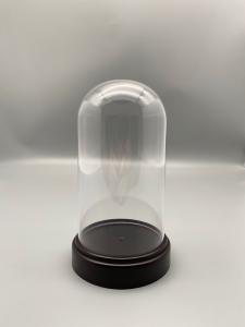 China Borosilicate Glass Bell Jar Decorative Injection Molding For Display factory