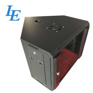 China 60KG Triangular 12U Wall Mount Network Rack factory