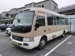 30 Seaters Used Coaster Bus 2TR Second Hand Gasoline Toyota Bus