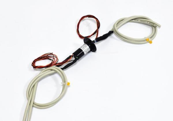 CAT5E Lead Wire With Ethernet Small Size Slip Ring For Oceanographic Survey