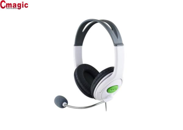 China Portable Stereo Wired Computer Gaming Headphones Noise Reduction Soft PU Material factory