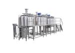 35HL Capacity 3 Vessel Brewhouse SS304 Fabricated With 3mm Interior Shell For