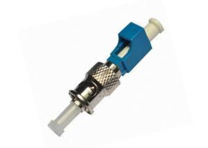 China UPC APC ST - LC Conversion optical fiber adapter with Ceramic Sleeve factory