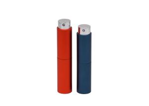 China Aluminum Perfume Tester Bottle Atomizer 8ml Pocket Twist Refillable factory